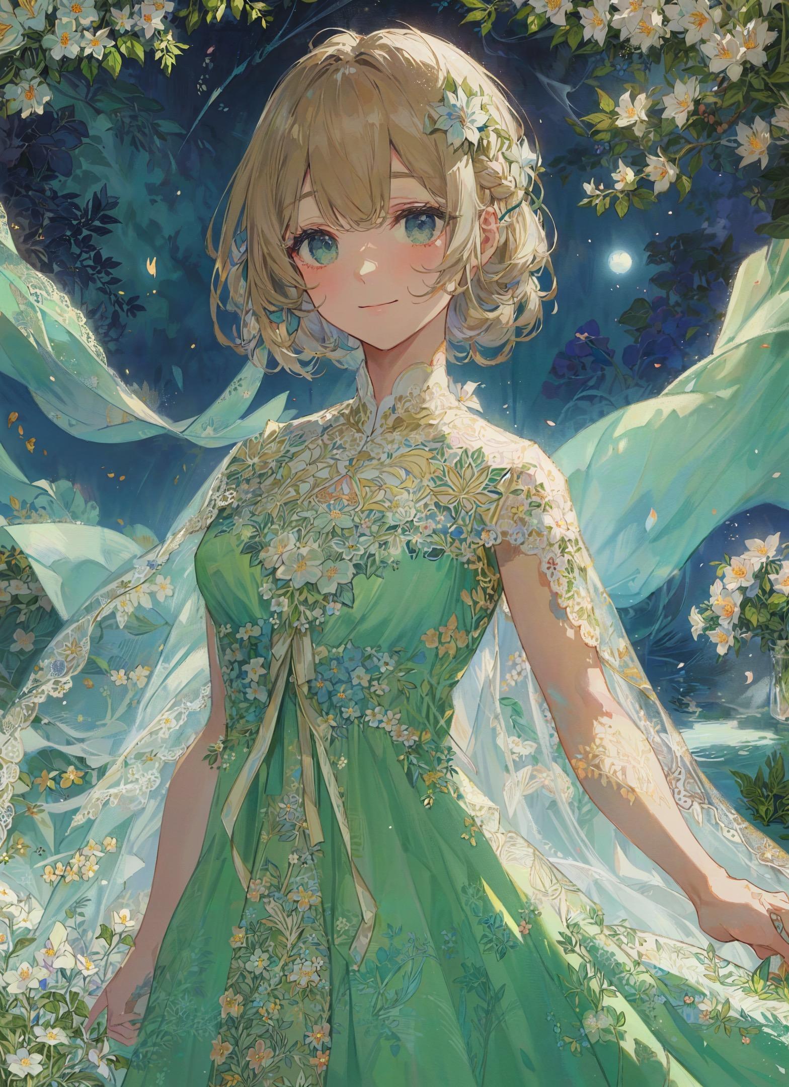 花とドレス（１）