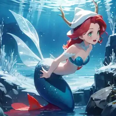 幼いアリエル