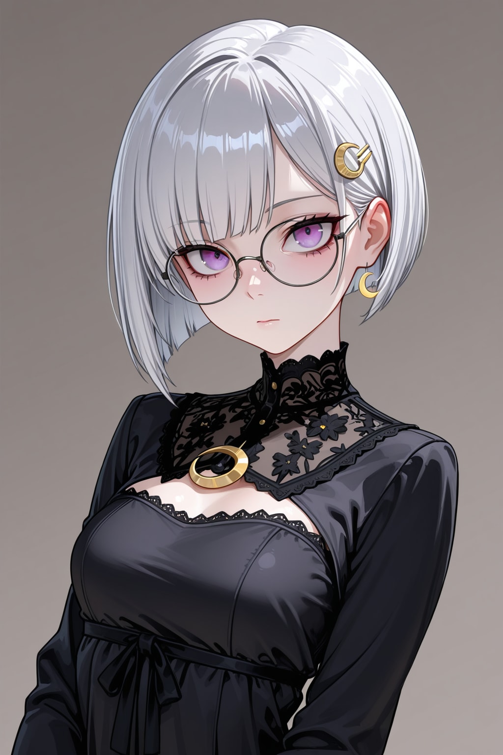 ブラックフォーマルのルナリス | の人気AIイラスト・グラビア