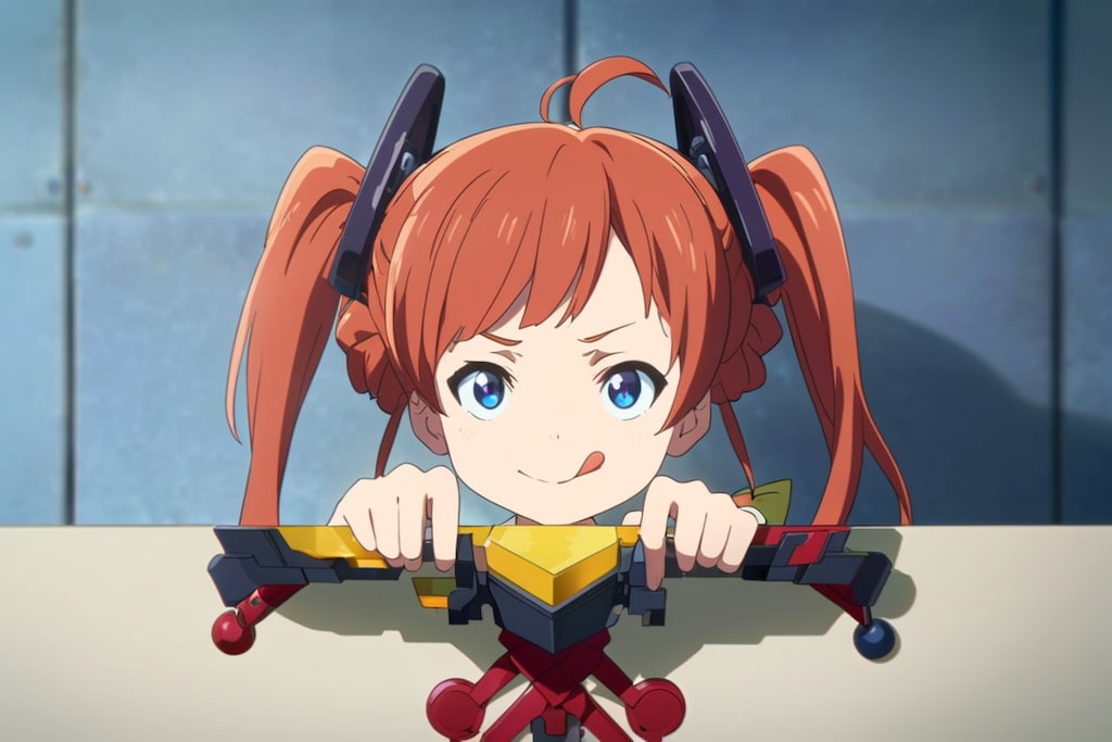 某マスコットみたいな舌