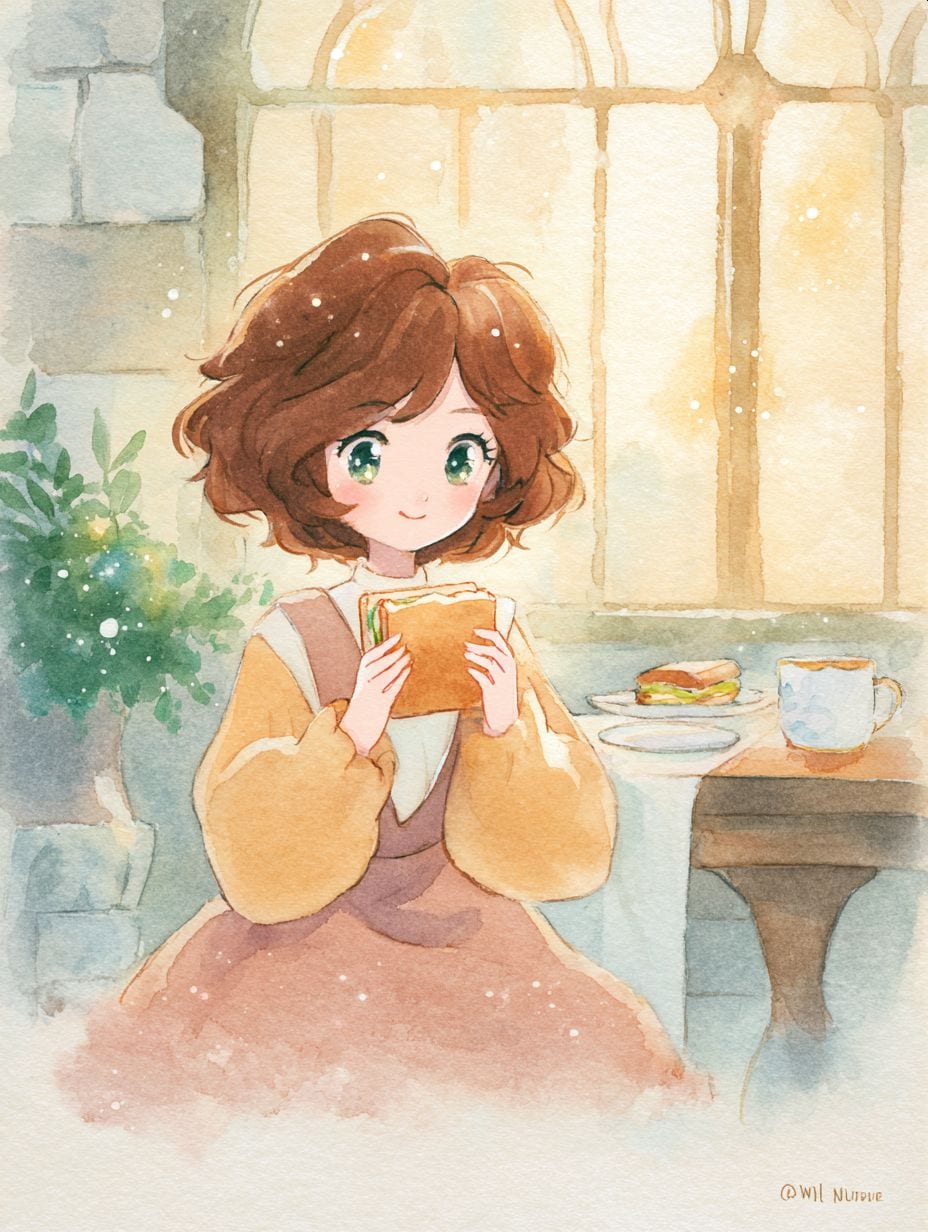 サンドイッチ食べよ | の人気AIイラスト・グラビア