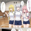 体育の授業を受ける一軍ギャルズ 4枚目