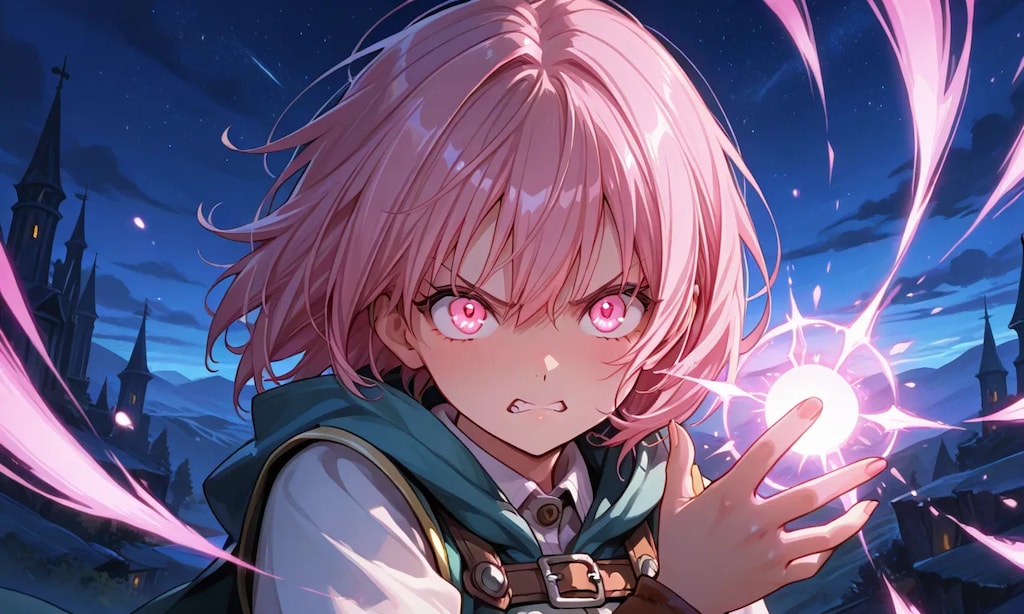 ピンク普通絵