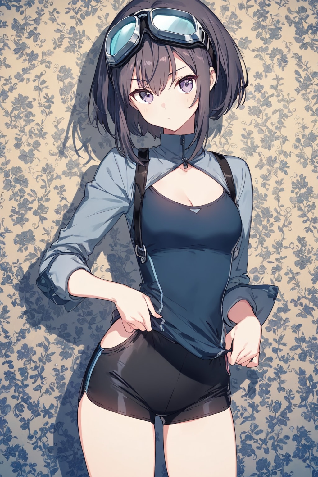 ゴーグルの彼女