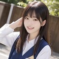 笑顔の女子_01 8枚目