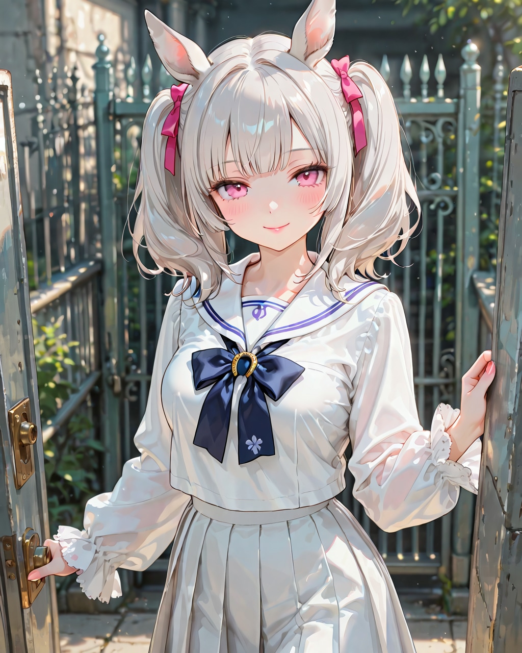 おはよう#125「秋のセーラー服とウマミミ娘」