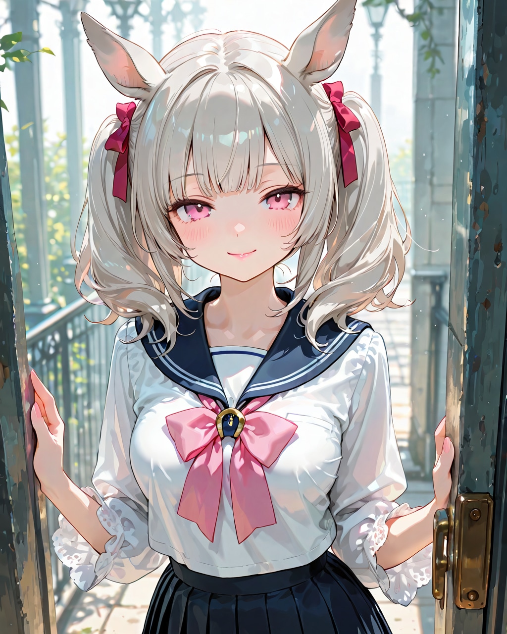 おはよう#125「秋のセーラー服とウマミミ娘」