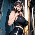 路地裏の熟女 4枚目