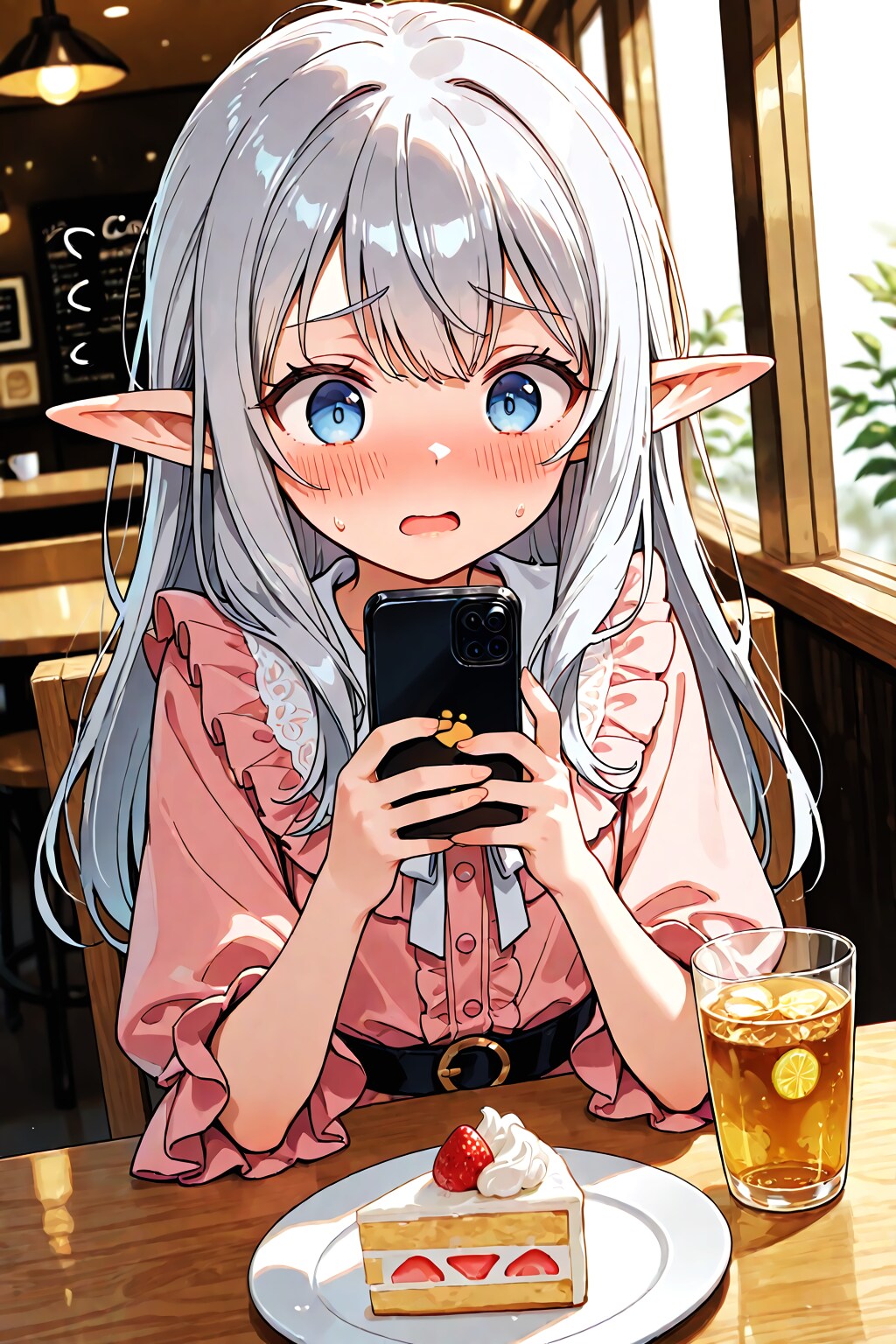 銀髪少女のデジタル奮闘記