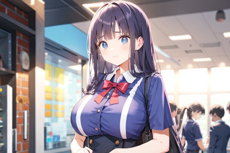 ちょいぽちゃ爆乳 | の人気AIイラスト・グラビア