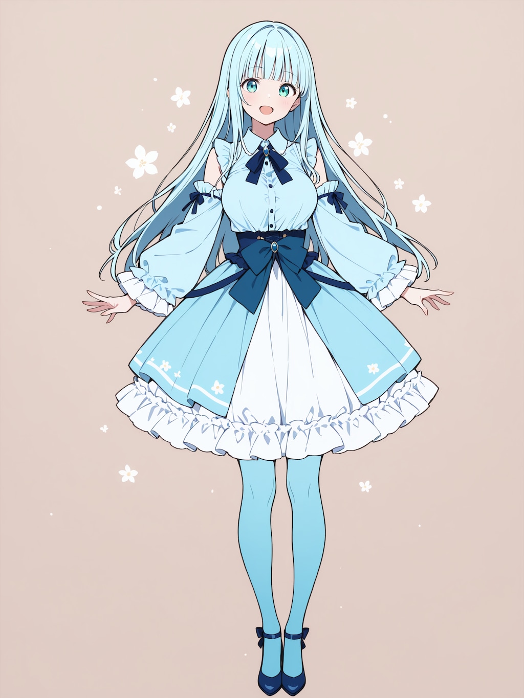 うちの青い子