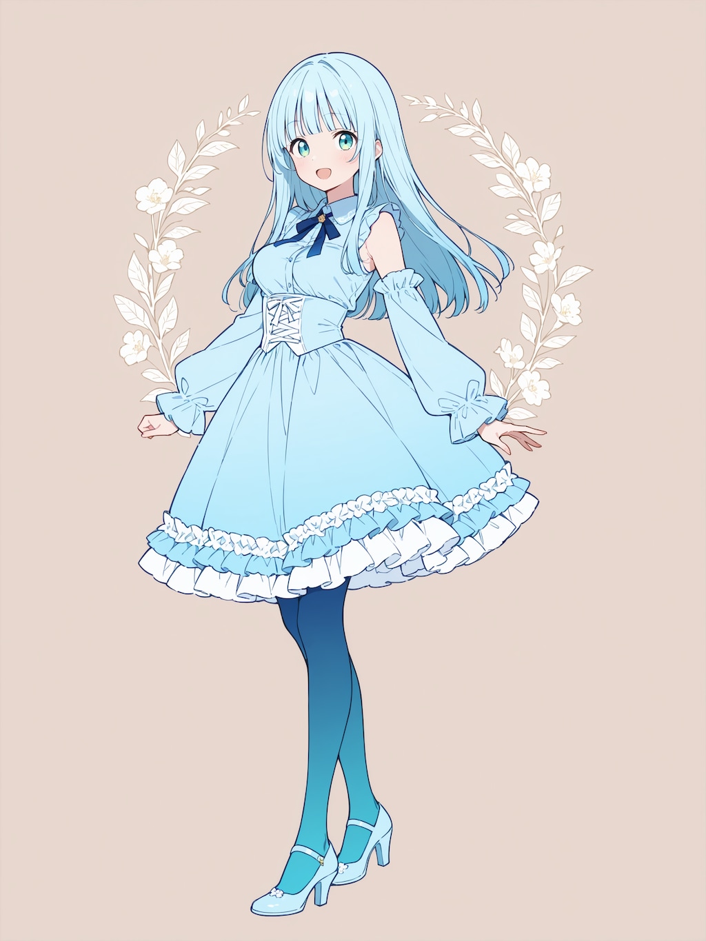 うちの青い子