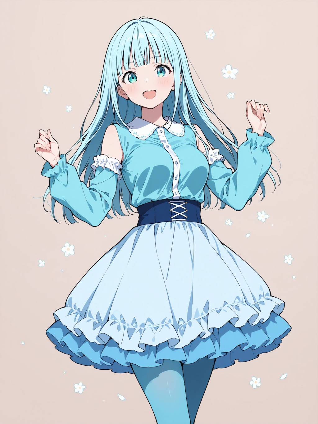 うちの青い子