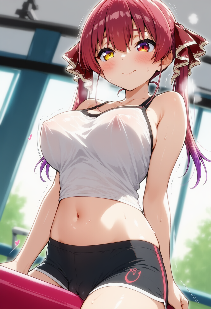 乗馬マシンで気持ちよくなっちゃった♡（宝鐘マリン）