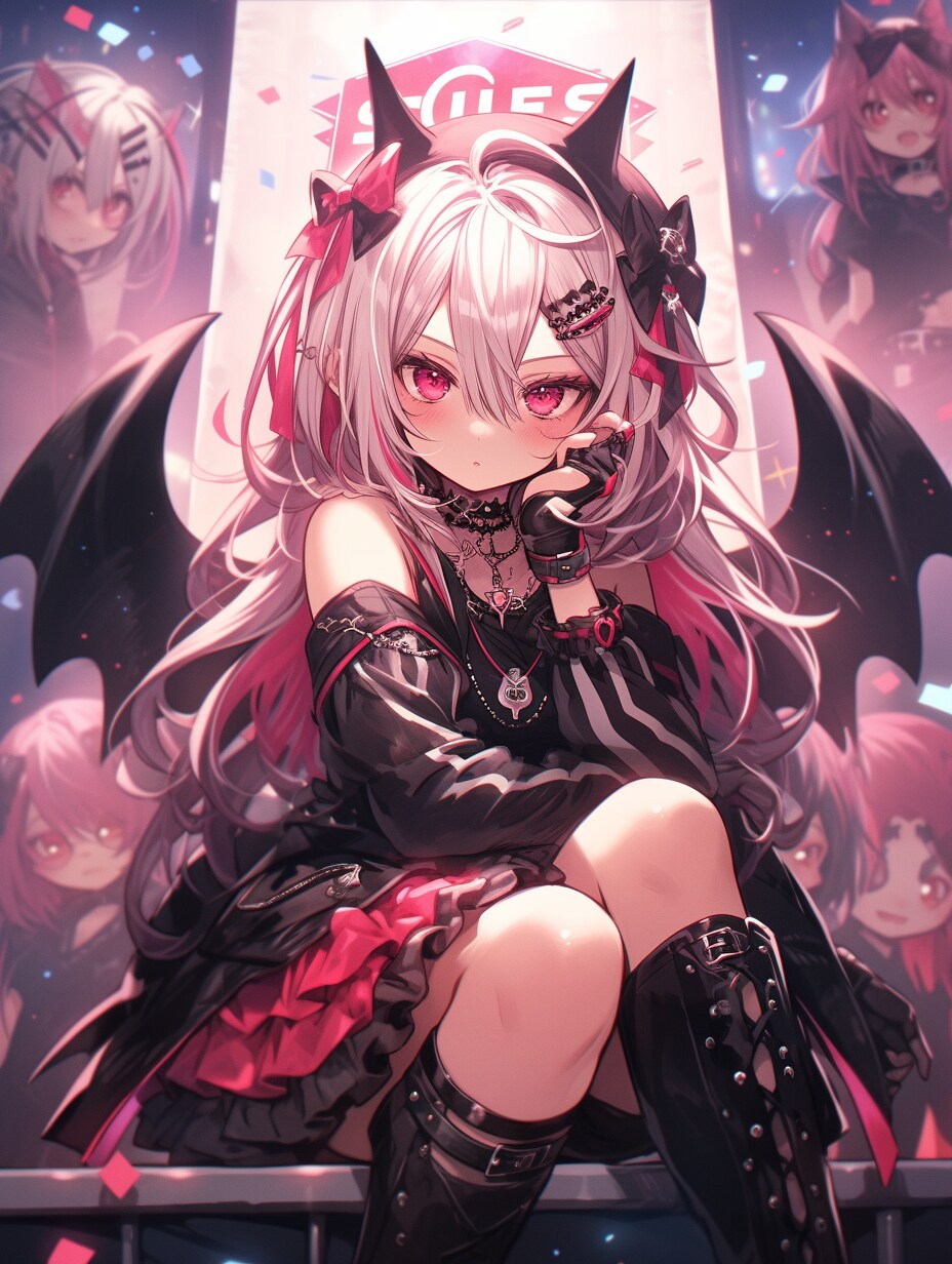 羽付き娘。