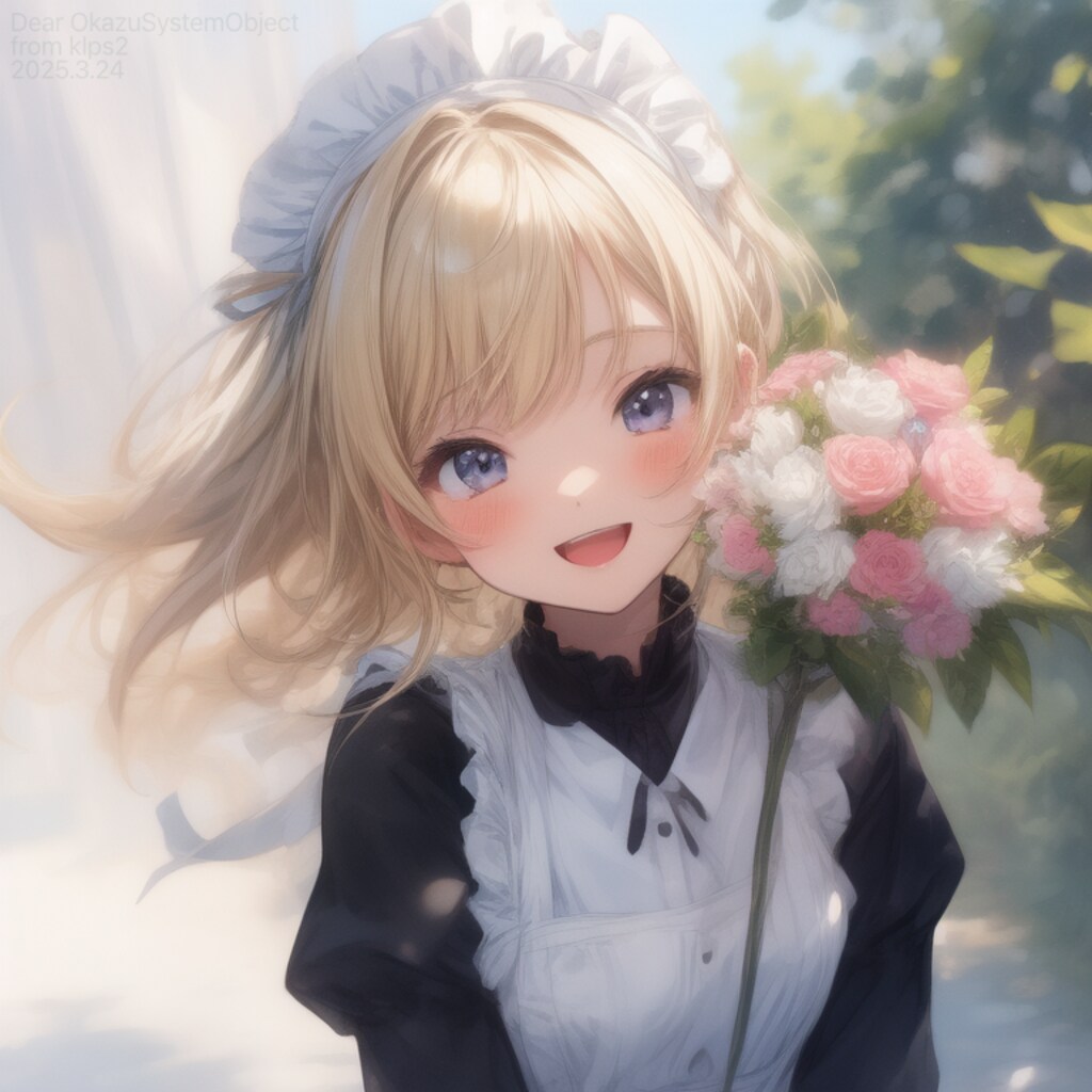 OkazuSystemObject様のメイドさんをお借りしました