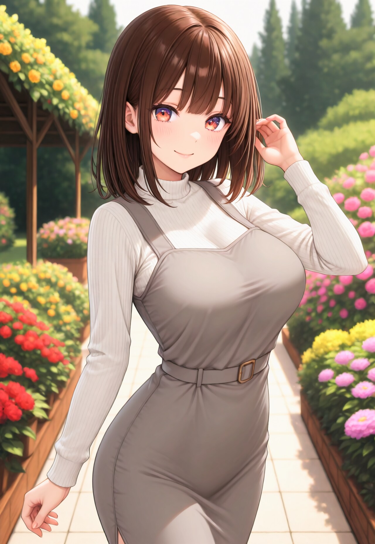 562（グレーのワンピ）