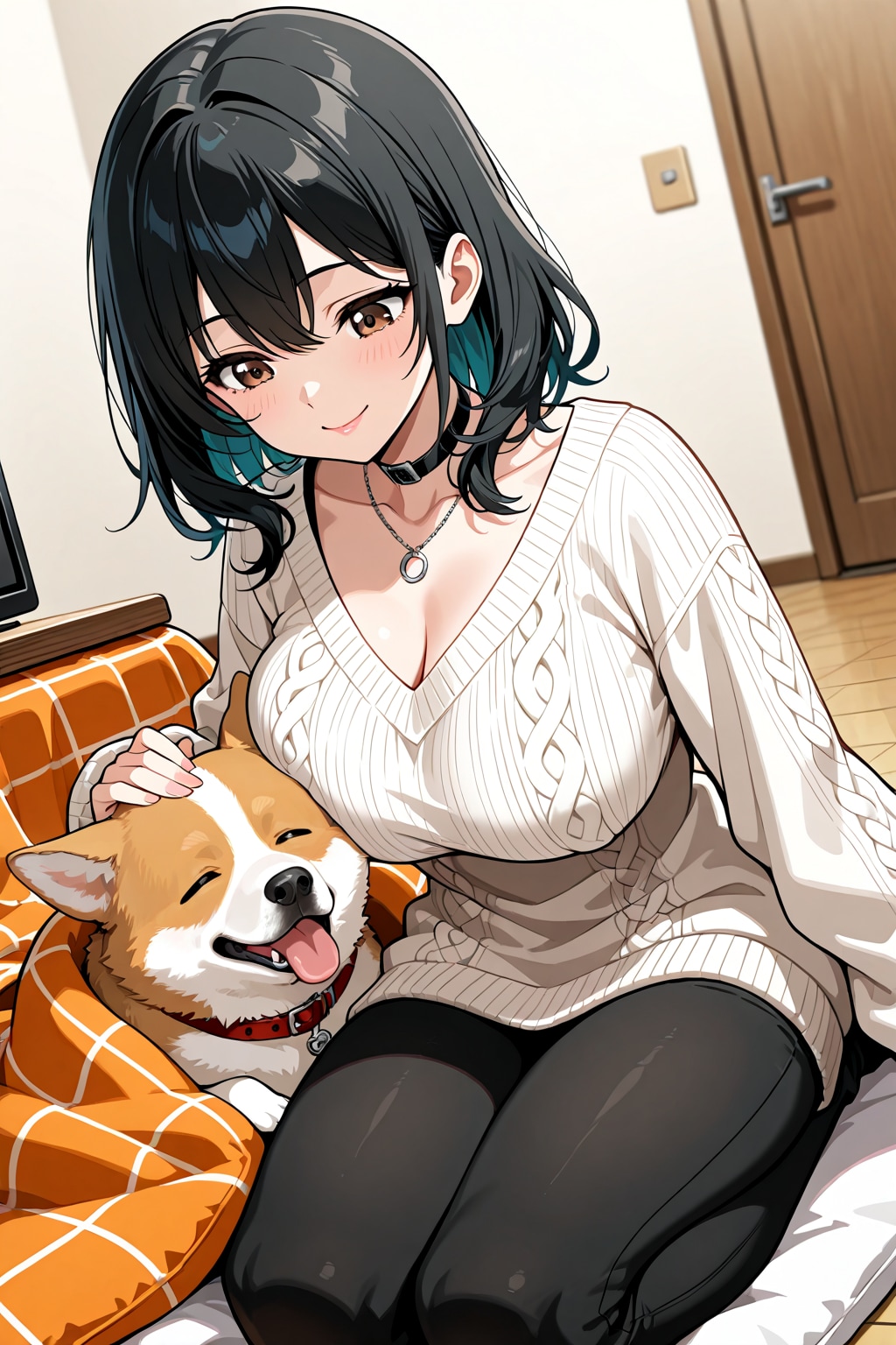 女の子とわんこ　その９