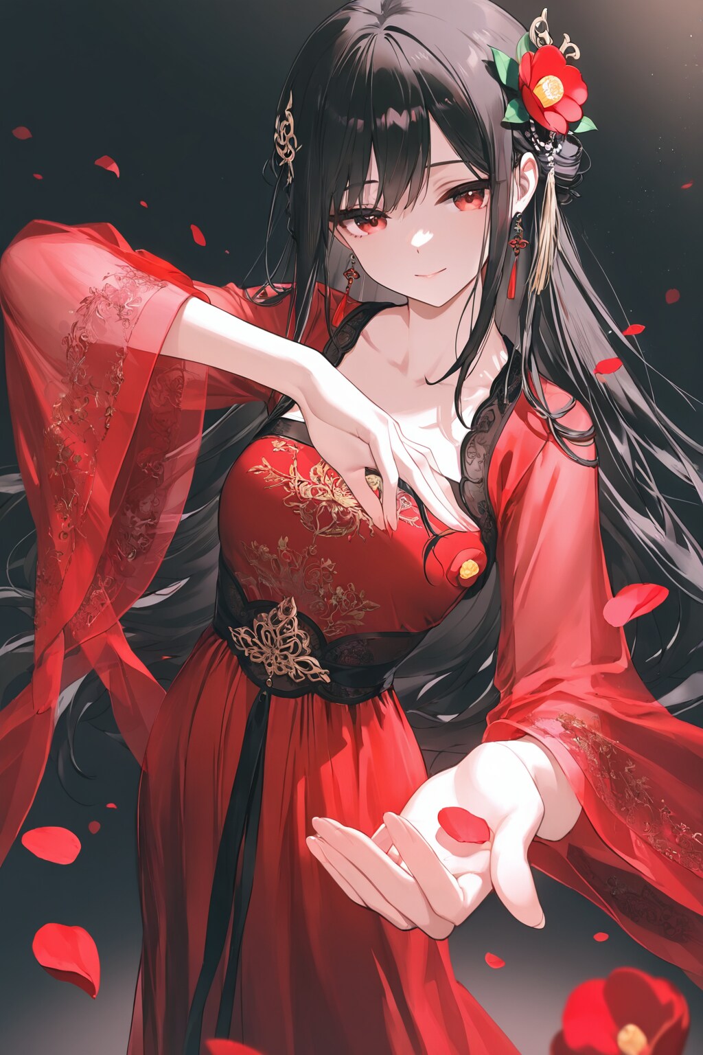 花を贈る💐１