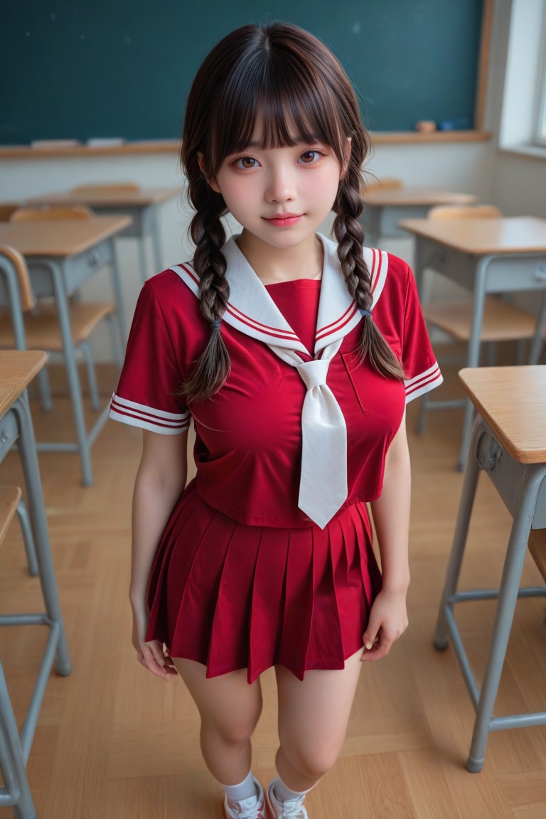 赤が際立つ