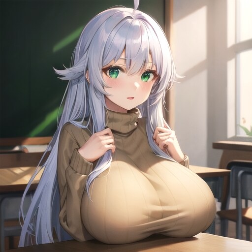 テーブル乗せおっぱいシリーズ