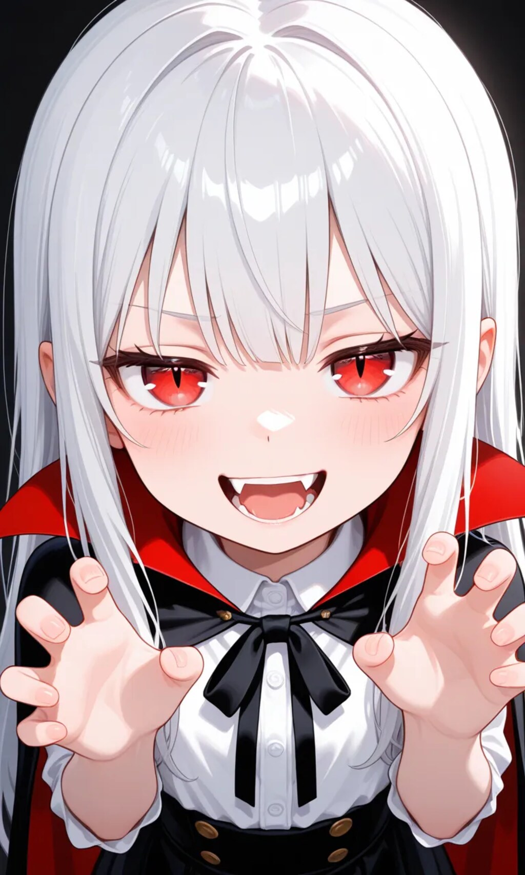 ドラキュラ白髪ちゃん