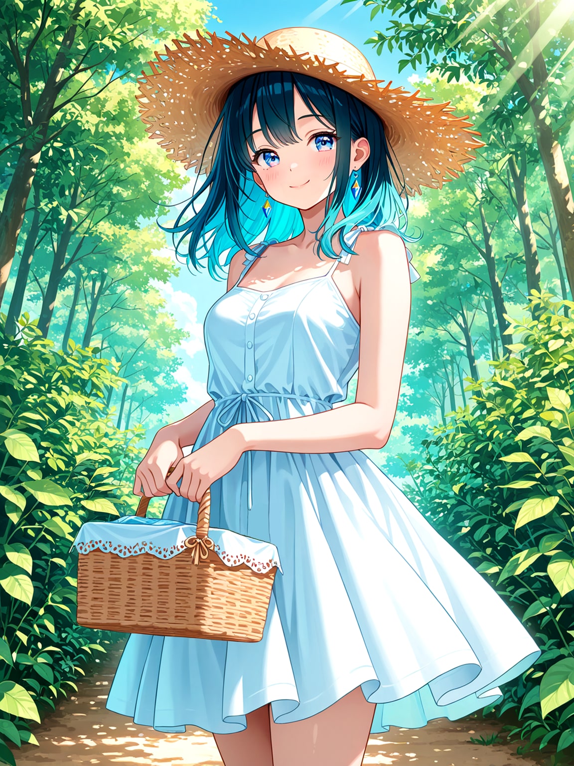 鮮やかな初夏のピクニック