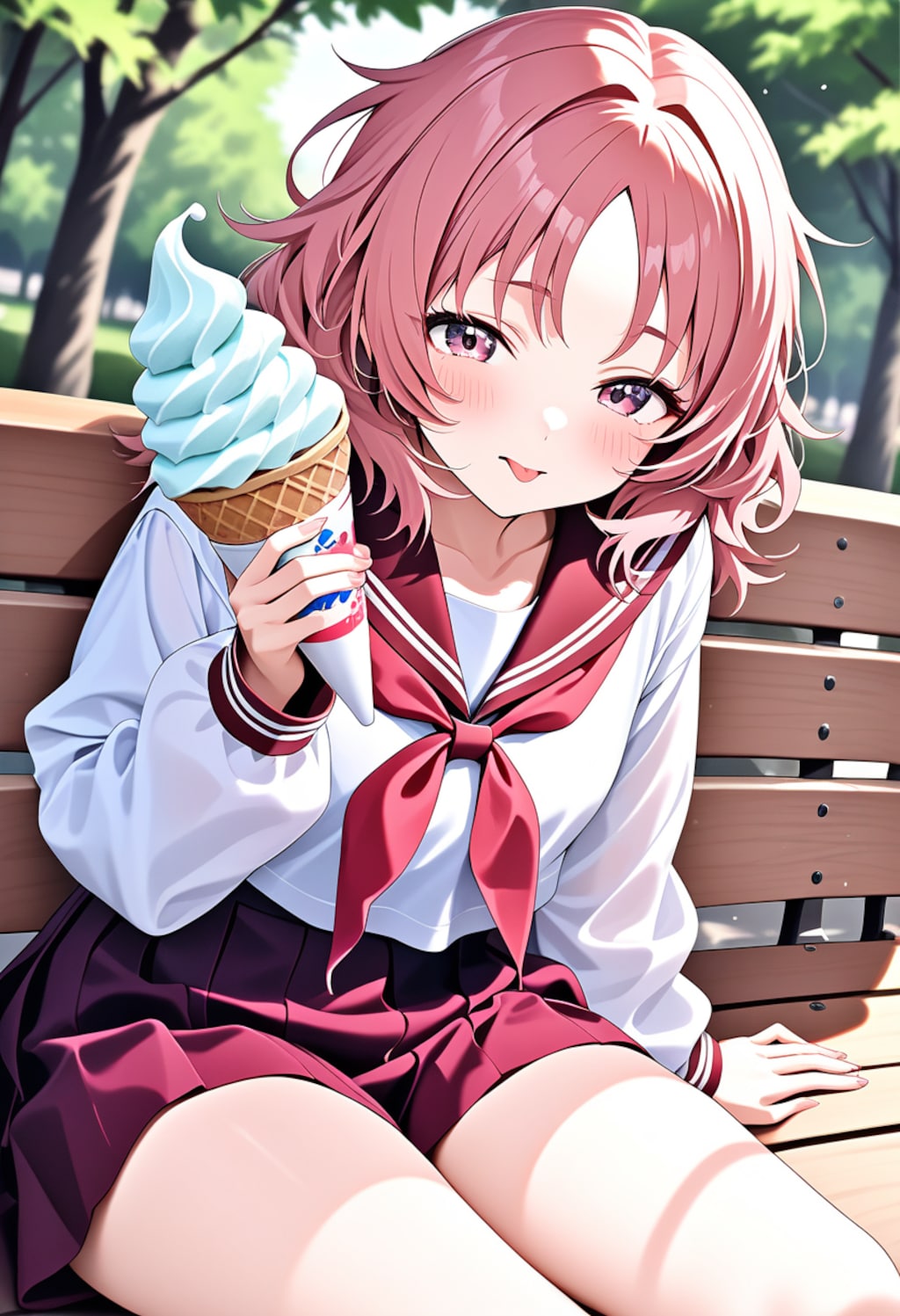 三重あいさん（眼鏡なし）イメージ