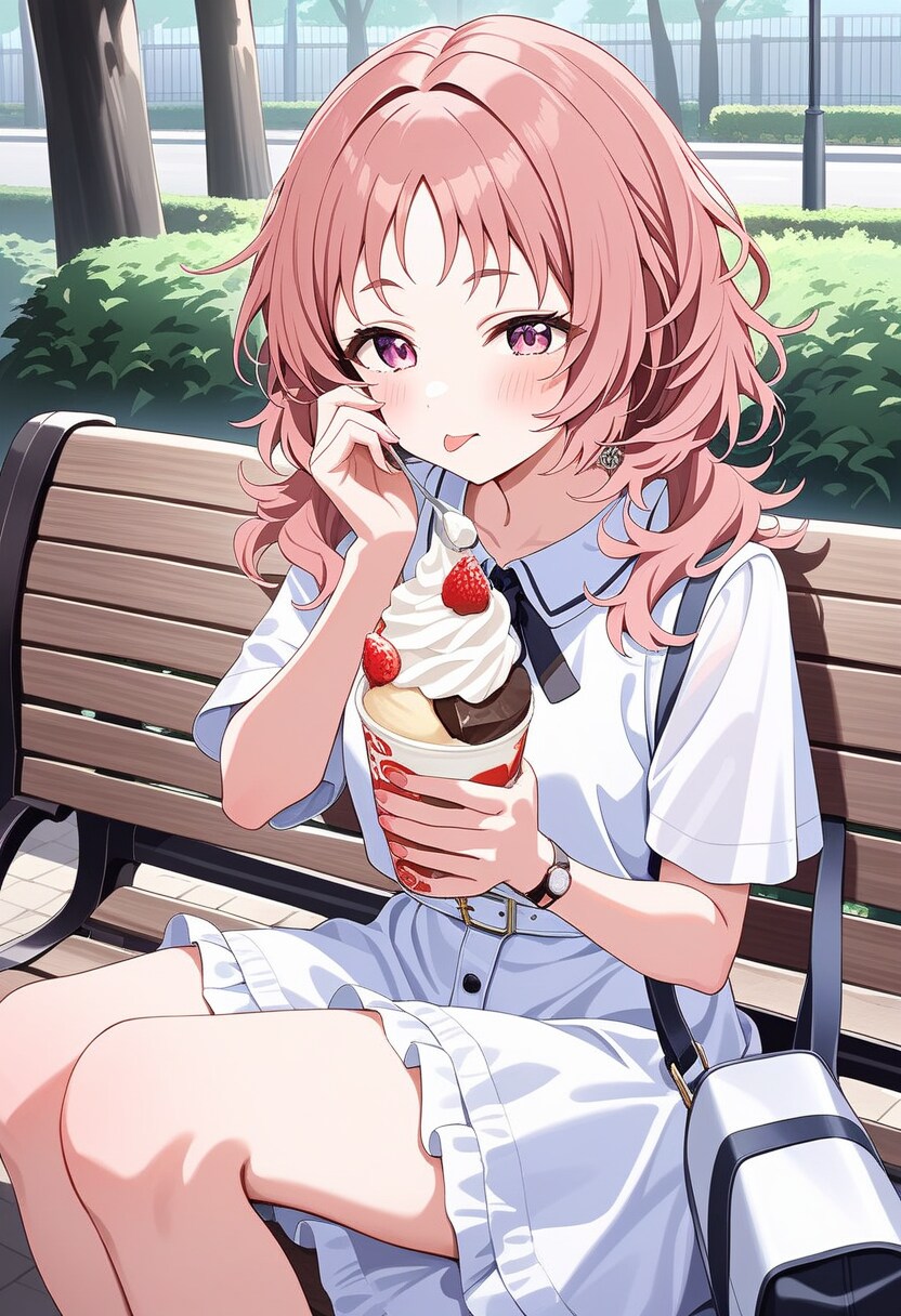 三重あいさん（眼鏡なし）イメージ | の人気AIイラスト・グラビア