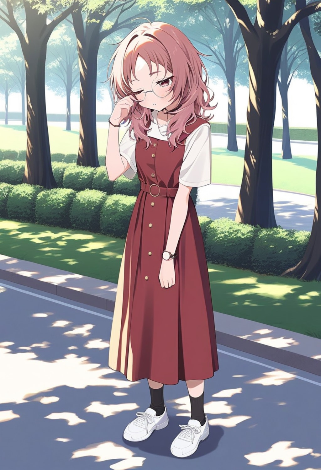 三重あいさん（眼鏡なし）イメージ