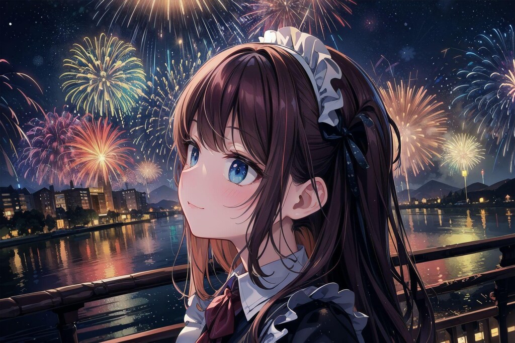 カウントダウン花火