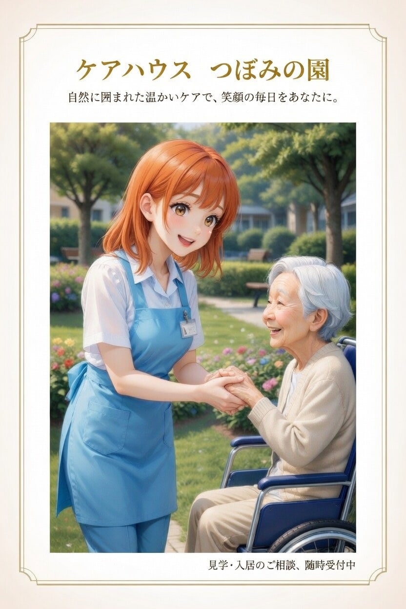 ｹｱﾊｳｽつぼみの園① | の人気AIイラスト・グラビア