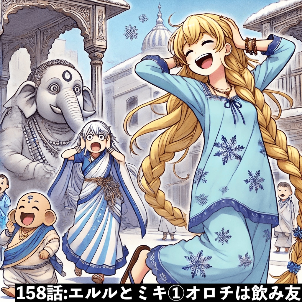 158話：エルルとミキ①オロチは飲み友