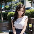 @公園のベンチ 4枚目