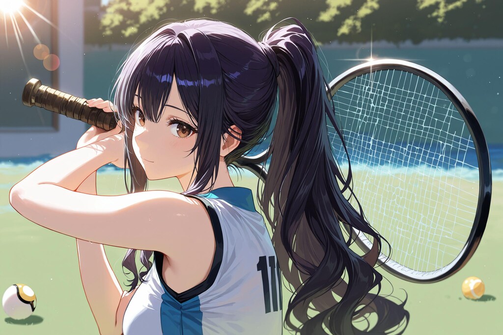 アマテラスさんのテニス（異世界の女神さま（アマテラスさん）番外編）