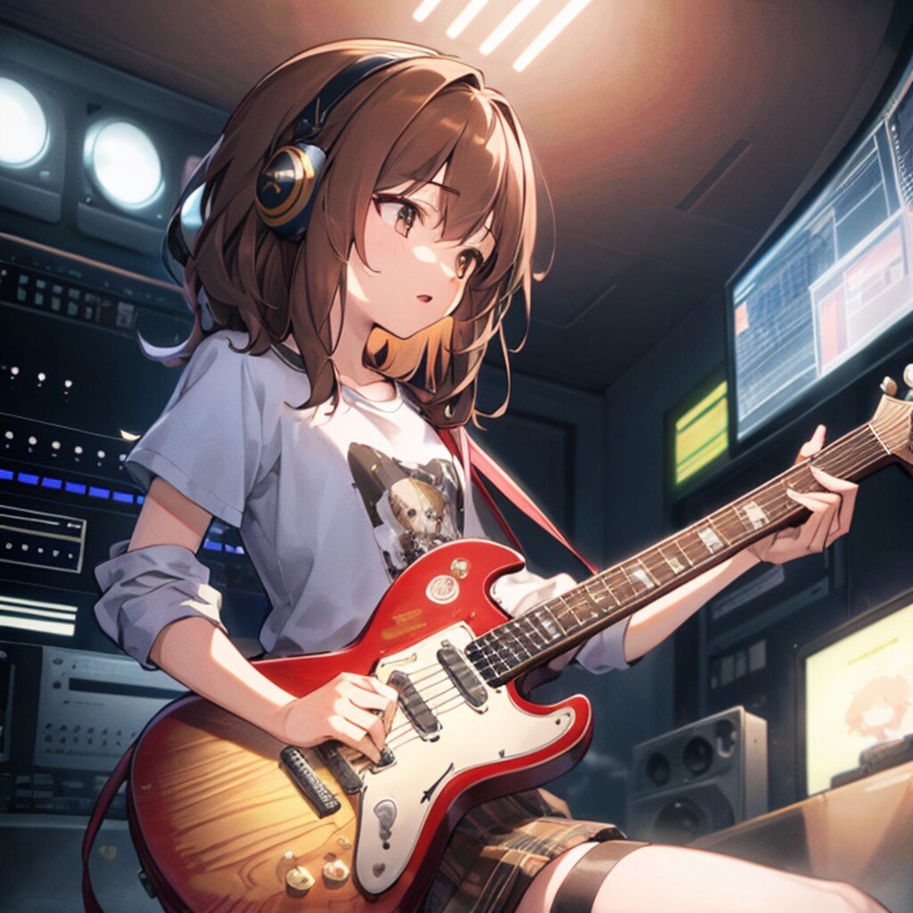 ギター少女@ライブ配信