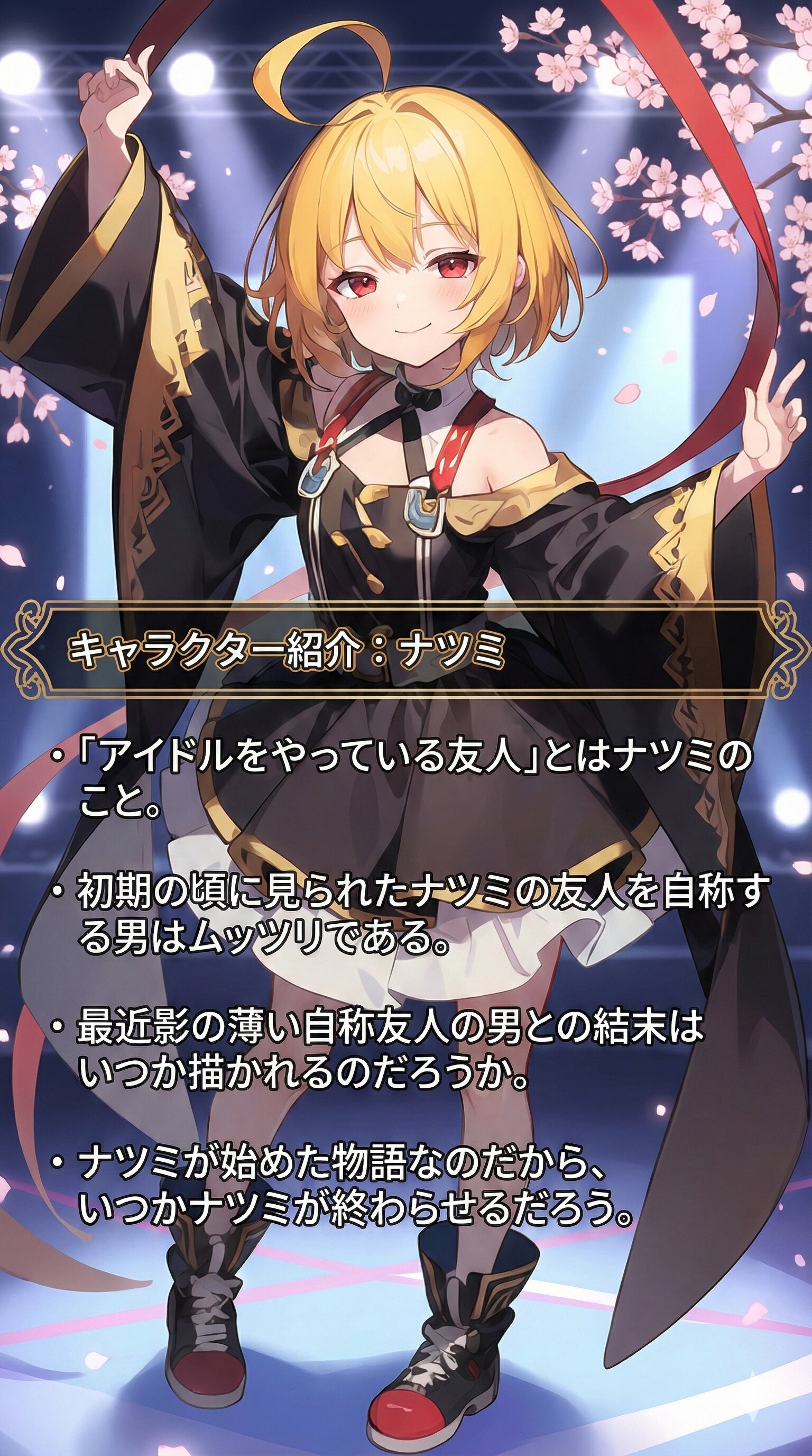 だいぶ拗らせたFour seasonsの紹介カード