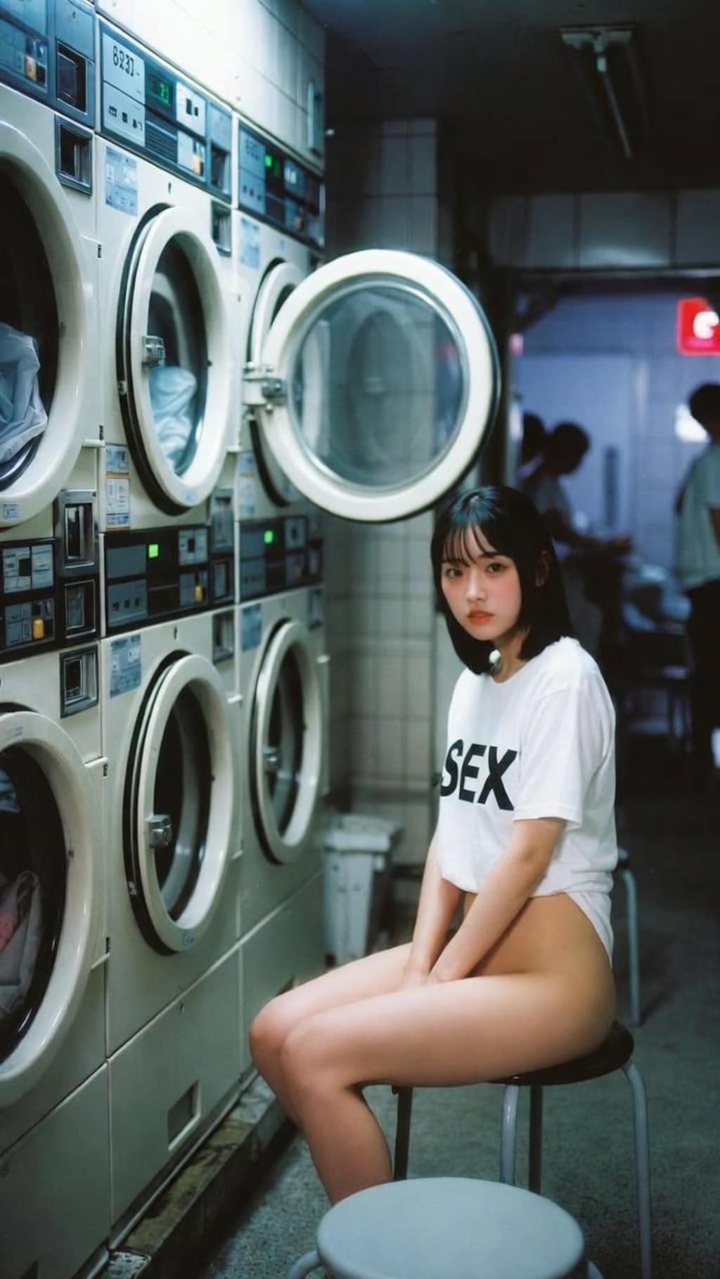 洗濯中にSEXという選択肢