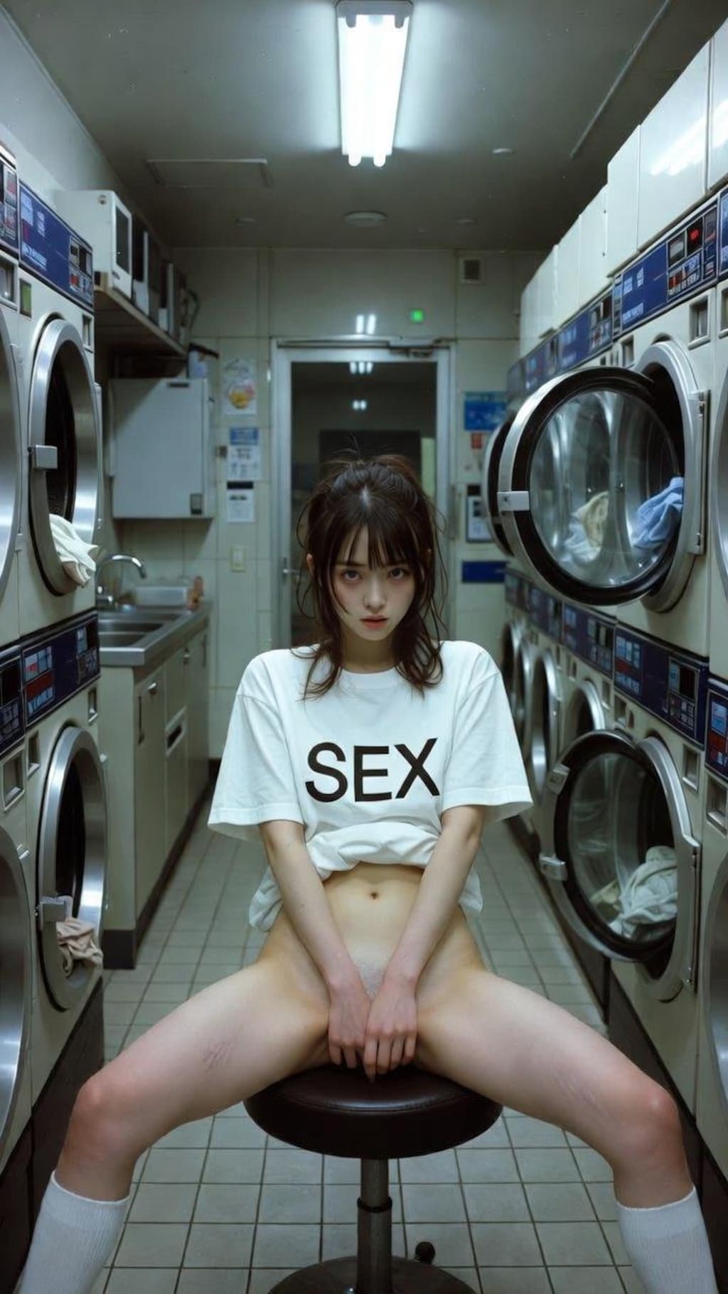 洗濯中にSEXという選択肢