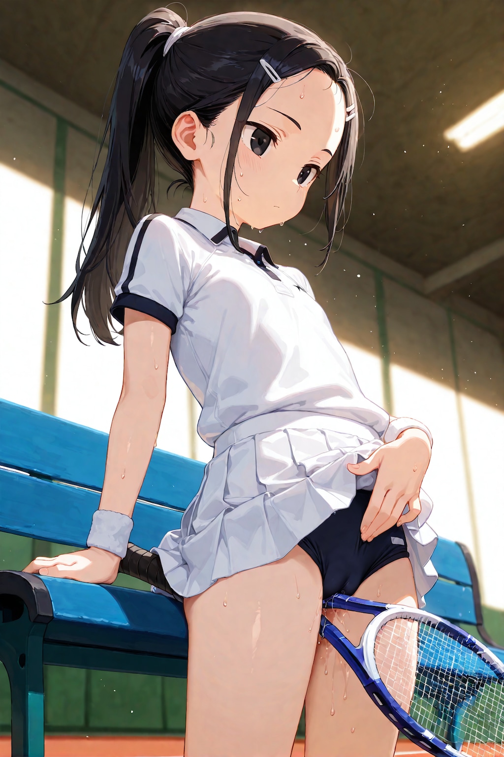 テニスで嗜み