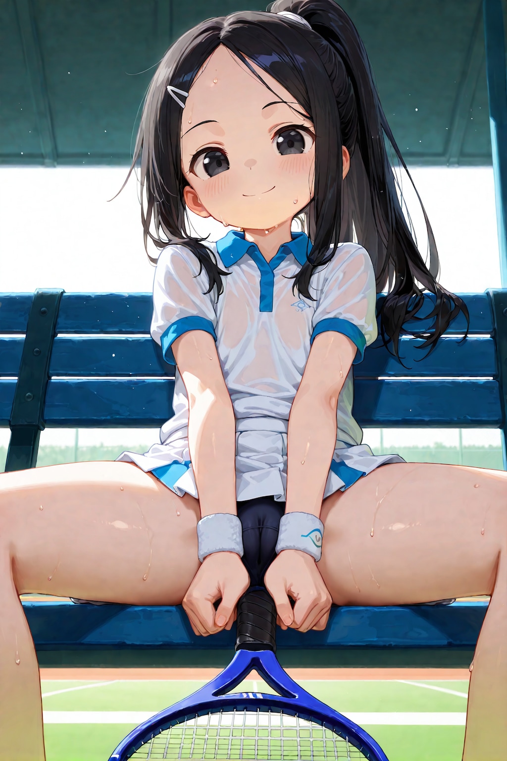 テニスで嗜み