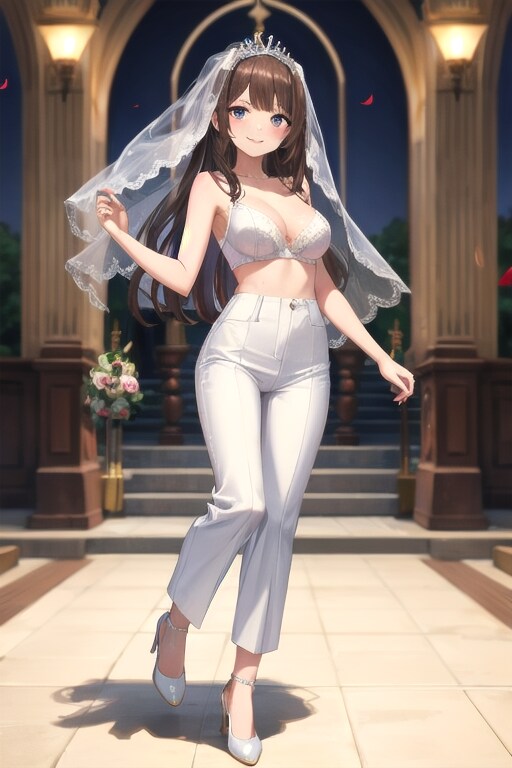 かっこかわいい花嫁
