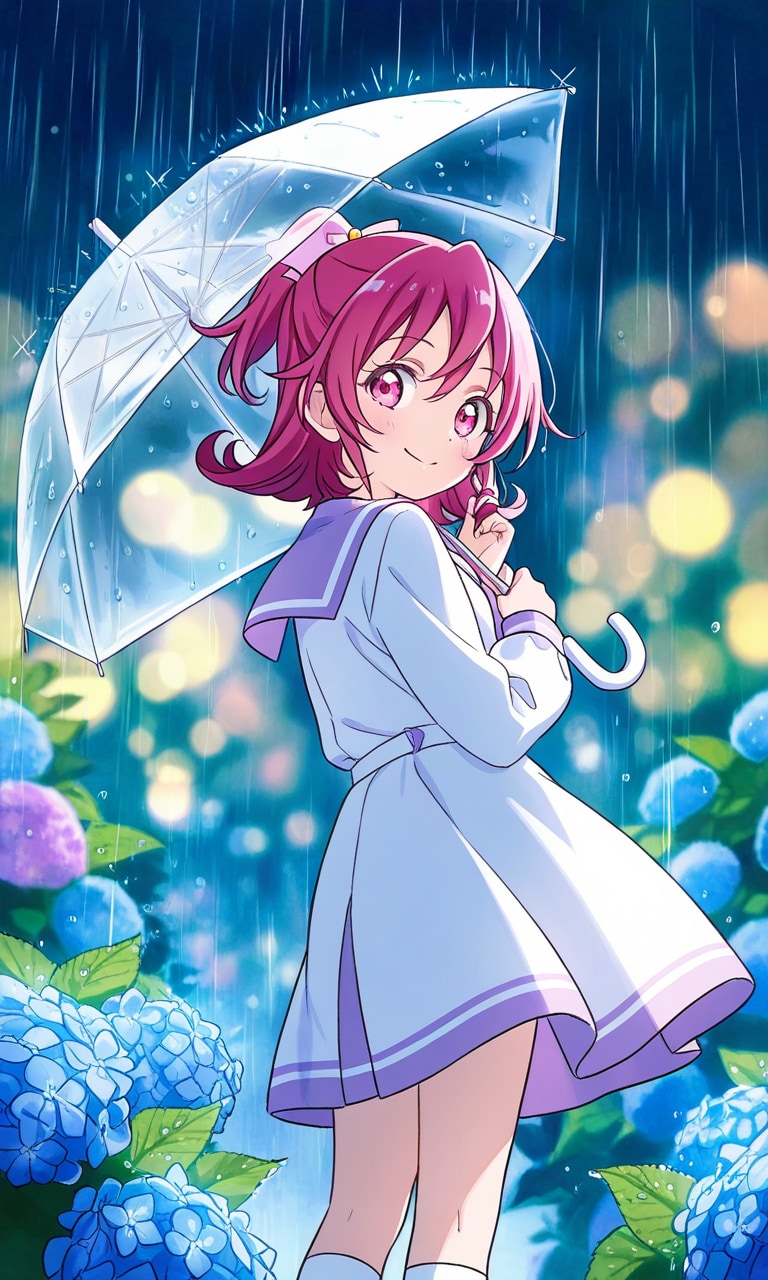 紫陽花☔相田マナ。 | の人気AIイラスト・グラビア