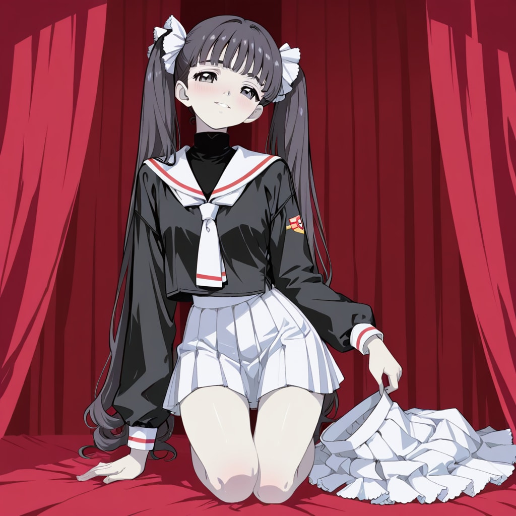 さくらちゃんのスカート・・