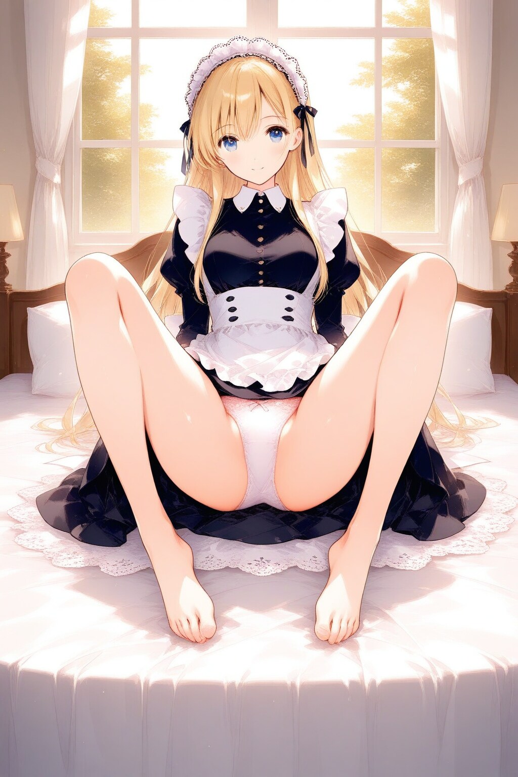 ご主人様…お休みの日だからって、まだ、お昼間ですよ//