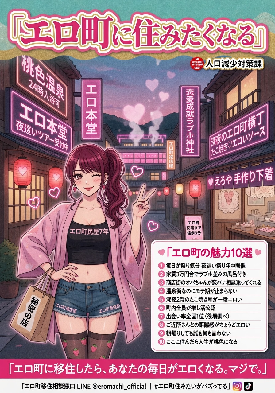 エロ町ポスター