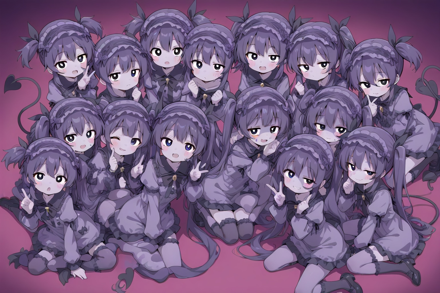 ちっちゃくてかわいいゾンビ娘たち