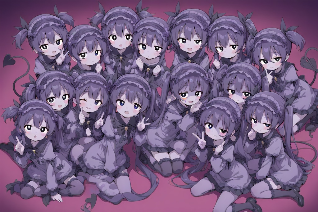 ちっちゃくてかわいいゾンビ娘たち