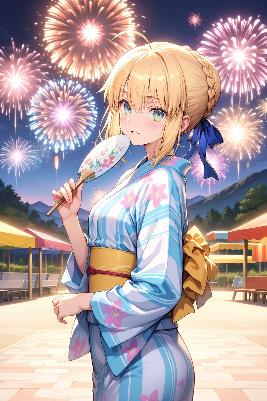 アルトリアと夏祭り
