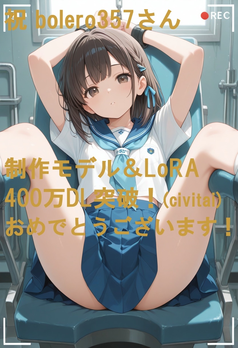 祝 boleroさん 400万DL突破！